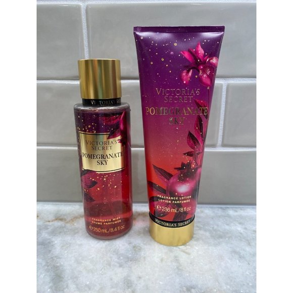 Victoria's Secret Other - NEW Victoria's Secret Fragrance Lotion & Mist Set Pomegranate Sky